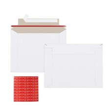 zmybcpack 100 Pack 6.5x4.5 inch Rigid Mailer Self Seal Photo Document Mailers...