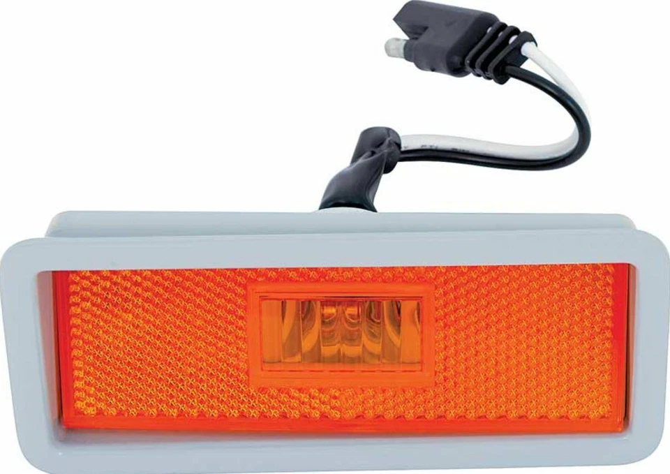 Conjunto de conjunto de luz indicadora dianteira e traseira REA 1970 Plymouth Road Runner GTX - Imagem 3 de 4