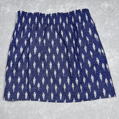 Jupe Grise Femme J Crew Taille 6 Avec Poches - Occasion Très Bon état, Coton Mélangé