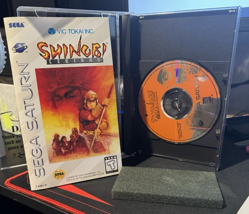 Shinobi Legends - Sega Saturn - CIB w/ Registration - NEAR MINT - *FREE S/H*