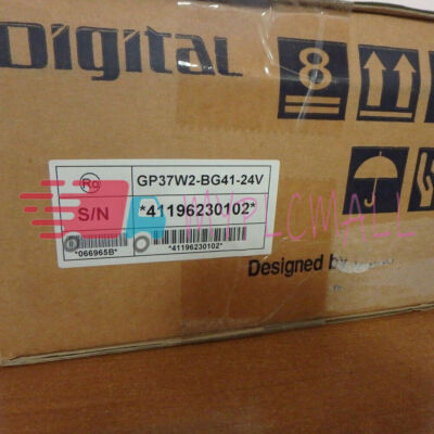 1PCS  -face  face Panel GP37W2-BG4 NEW1-24V HMI GP37W2BG4124V #W10*