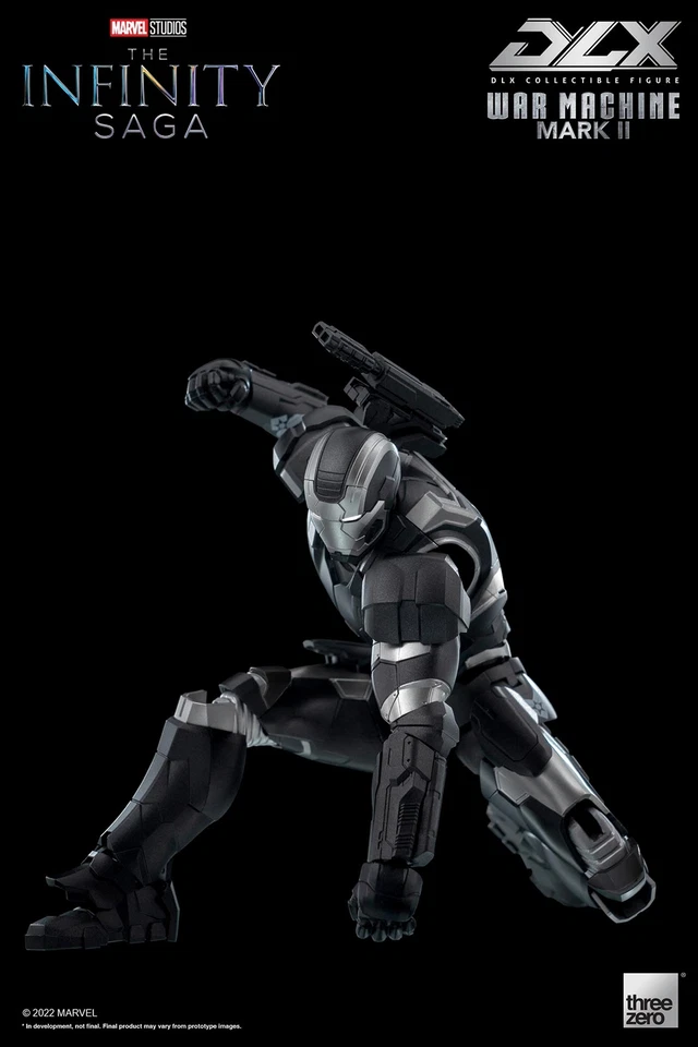 ThreeZero Marvel Studios: The Infinity Saga DLX War Machine Mark 2 Action Figure - Image 4 of 4