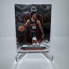 2023-24 Panini Mosaic Basketball Scoot Henderson RC City Edition #275