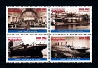 [90839] Madagascar 1998 Ship Titanic Block of Four  MNH