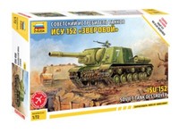 Zvezda 5026 Soviet Tank Destroyer ISU-152 – Panzer Modellbausatz 1:72