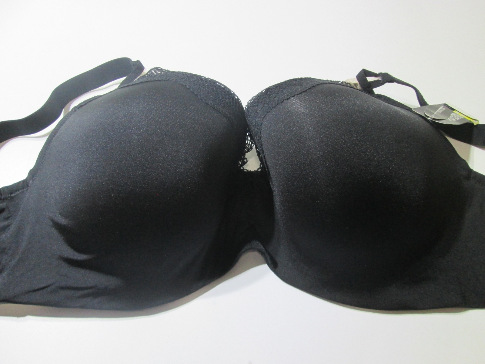 Paramour Bra Size 40DD Black Underwired Lined Adjustable Straps Lace ...
