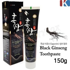 HANIL Korean Black Ginseng Toothpaste 150g 1EA Dental Bleaching Tooth Whitening