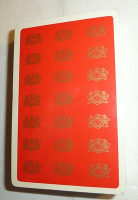 Parliament Cigarettes Deck of Playing Cards Red NEW SEALED Smoking Smokers  Promo