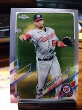 2021 Topps Chrome Update Luis Garcia Rookie Debut #USC28 RC Washington Nationals