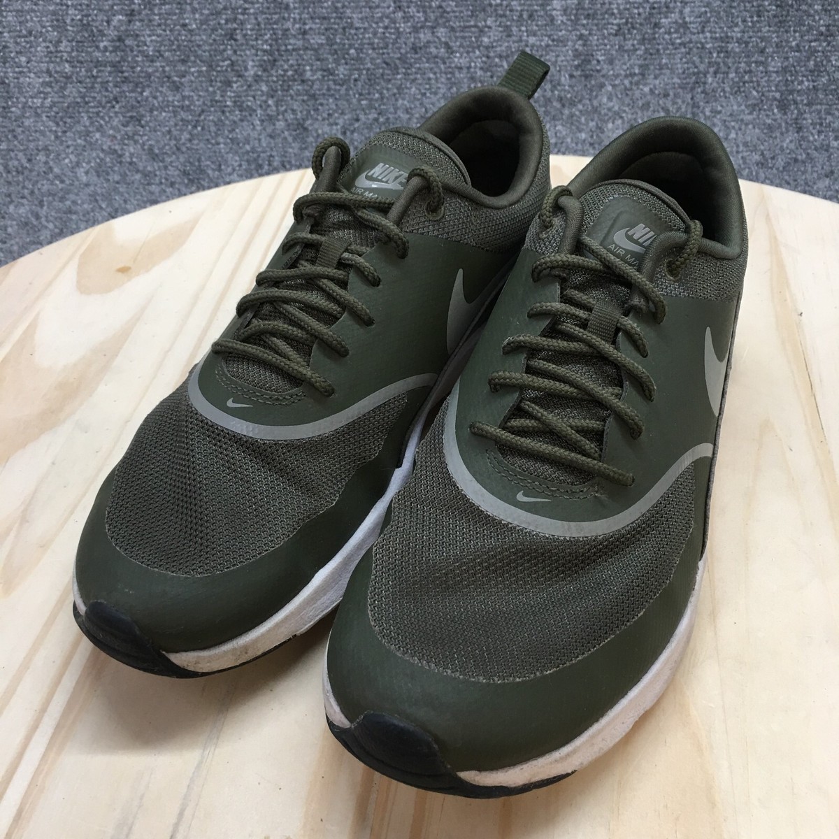 Cargo Khaki Nike Air Max Thea Mujer Olive Nike Air Max Thea Carbon