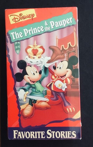 Disney’s The Prince & the Pauper FAVORITE STORIES VHS Brand New Sealed