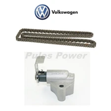 OEM Timing Chain & Timing Tensioner For Audi A4 Q5 VW Passat Jetta GLi GTi 2.0T