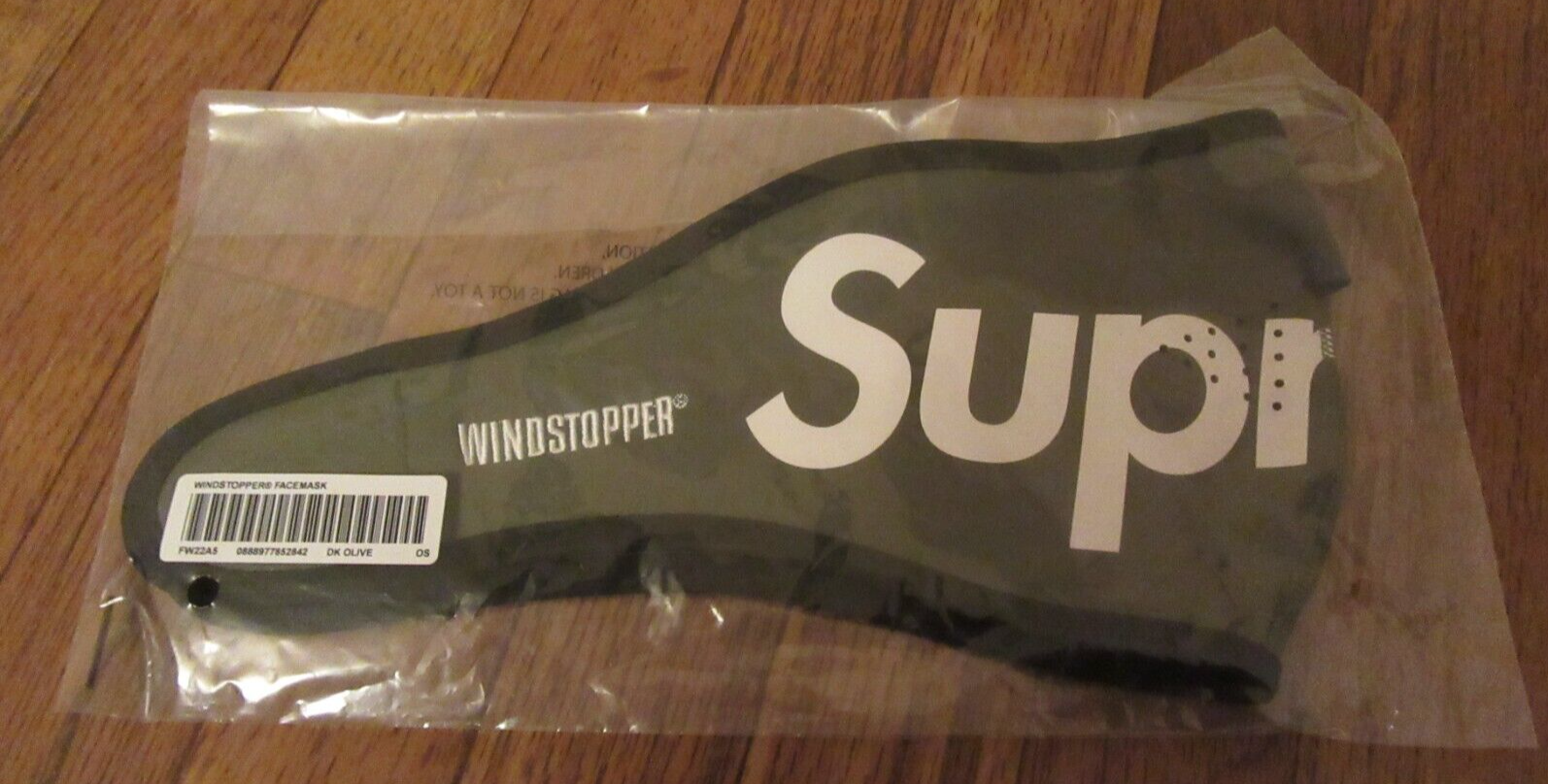 Dark Olive】Supreme WINDSTOPPER Facemask-