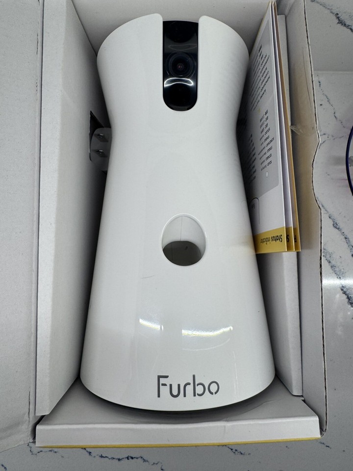 NIB Furbo 360° Dog Camera and Treat Dispenser With Bag Of Treats eBay