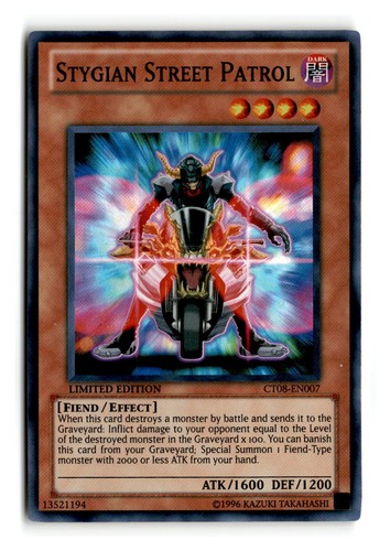 Stygian Street Patrol CT08-EN007 YuGiOh Collectible Tins 2011 card