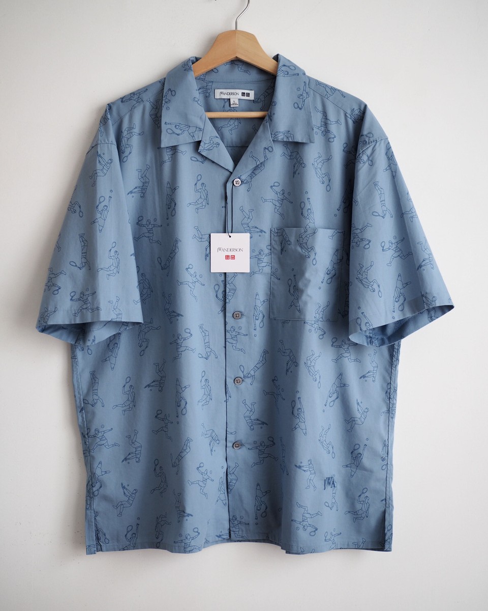 トップス 00s ARISTRIST jacquard open collar shirt 2025_06_Product_PureBlueJapan_