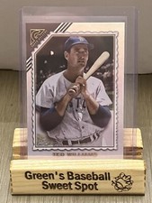 2022 Topps Gallery Ted Williams Rainbow Foil Parallel Boston Red Sox HOF