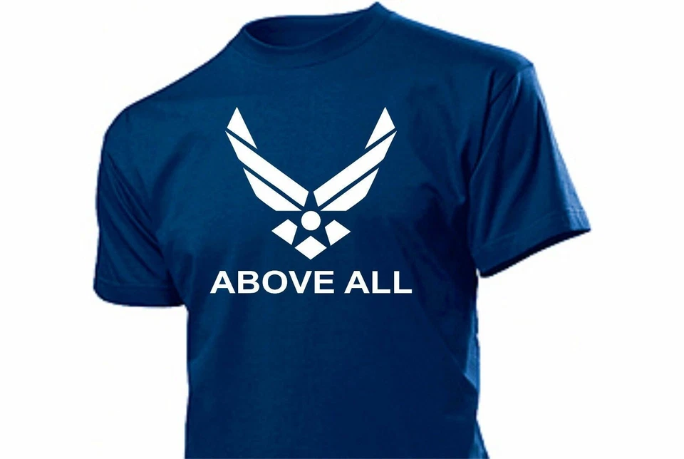 US Army Airforce Pilots Above All T-Shirt S-XXL WK2 WWII USAAF Navy USMC Marines - Bild 1 von 1