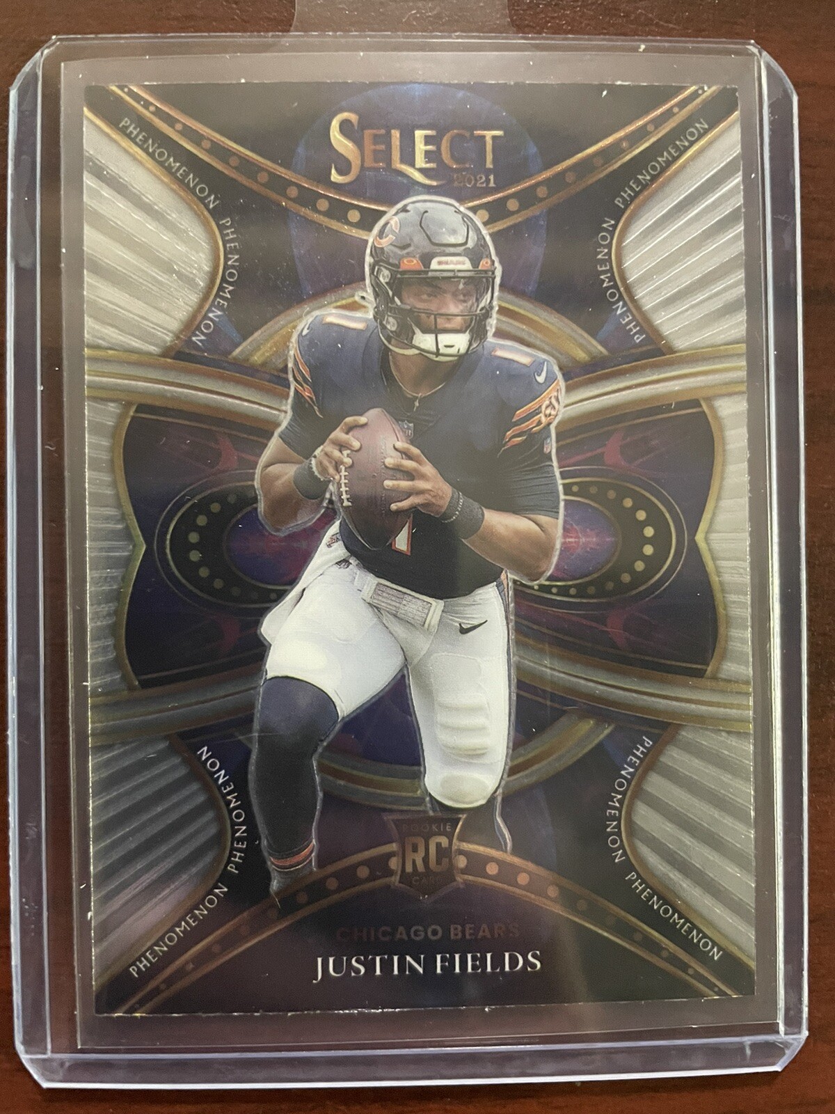 2021 Select Justin Fields Silver Phenomenon PHE-9