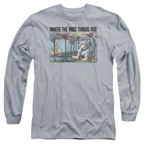 Where The Wild Things Are Cover Art Men's Long Sleeve T-Shirt - Afbeelding 1 van 2