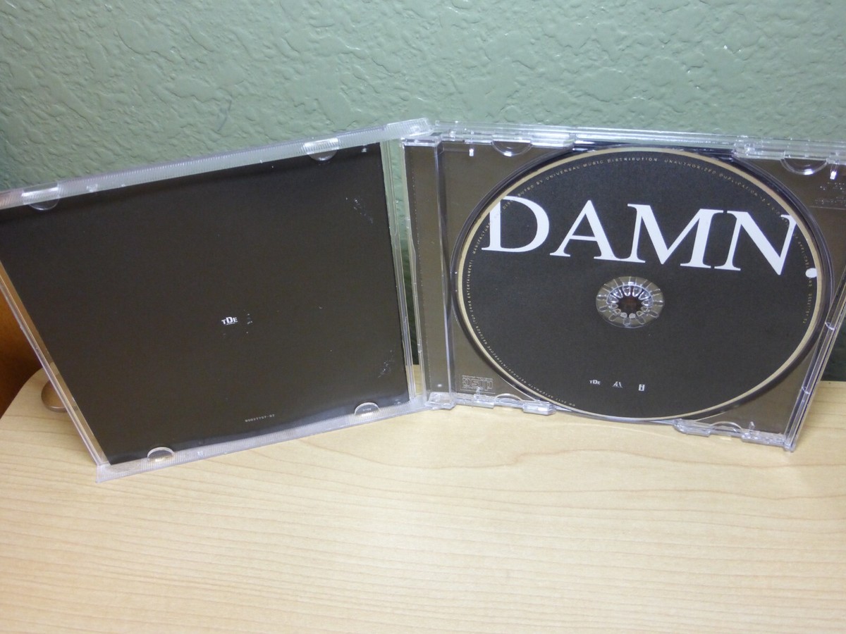Kendrick Lamar Damn. CD Hand Numbered 39040 Collector's