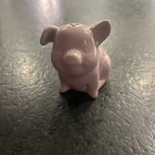 BIA Cordon Bleu Whimsical Porcelain Pepper Shaker (Pink Pig Shape)