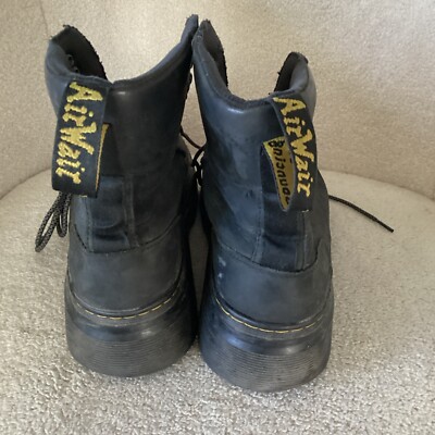 Doc Dr. Martens TARIK WYOMING BLACK LEATHER UTILITY MEN display picture 2