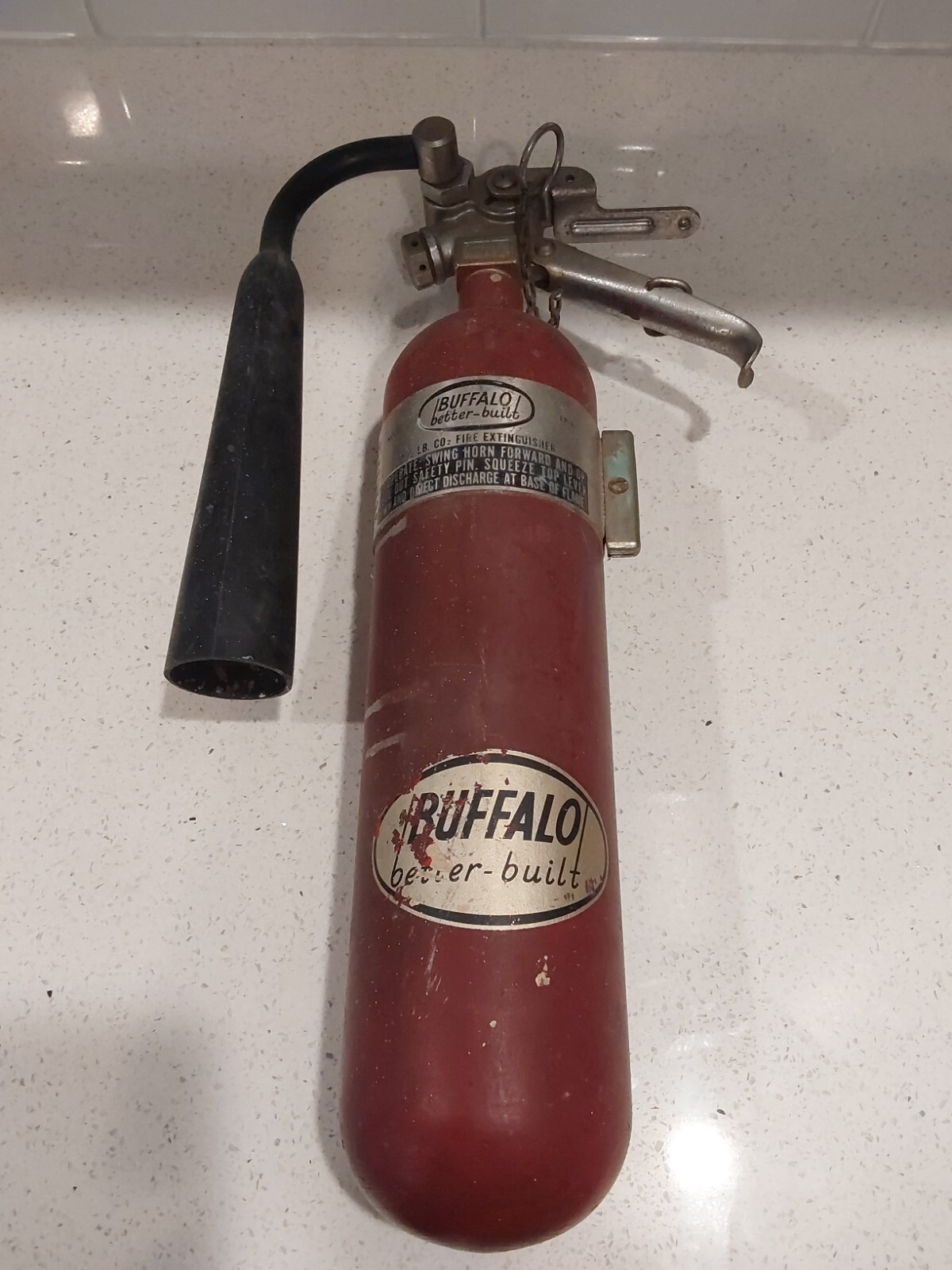 RARE Antique Vintage "BUFFALO" Fire Extinguisher empty eBay