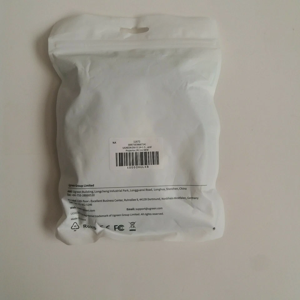 UGREEN DVI-D 24 + 1 D... и проектор, 3 фута/1 м совершенно новый нераспечатанный. - Изображение 2 из 4