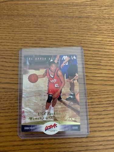 Dawn Staley Die Cut USA Basektball 1996 Upper Deck #69 - Picture 6 of 6
