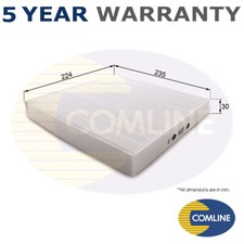 Comline Cabin Filter Fits Honda CR-V 2006- Civic 2005- Accord 1990-