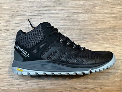 Merrell Nova 2 Trail Running Shoes Men\'s Size 13 Black Great Tread Used Gorpcore BLA.jpg main image 3