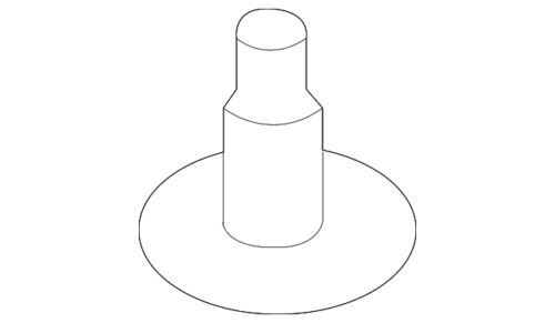 Tornillo del escudo lateral para Ford