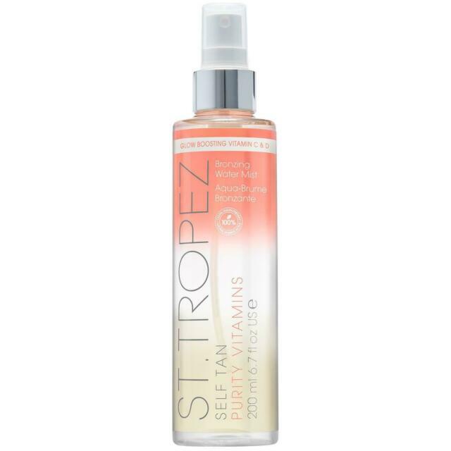 St. Tropez Self Tan Purity Vitamins Bronzing Water Mist 200ml New BP