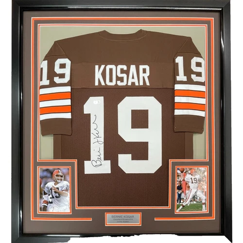 James Spence Authentication (JSA) Bernie Kosar Original Sports Autographed Items