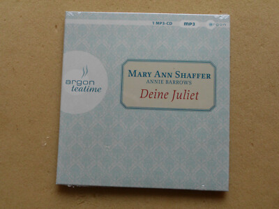 Mary Ann Shaffer Deine Juliet   MP3 CD  Neu OVP