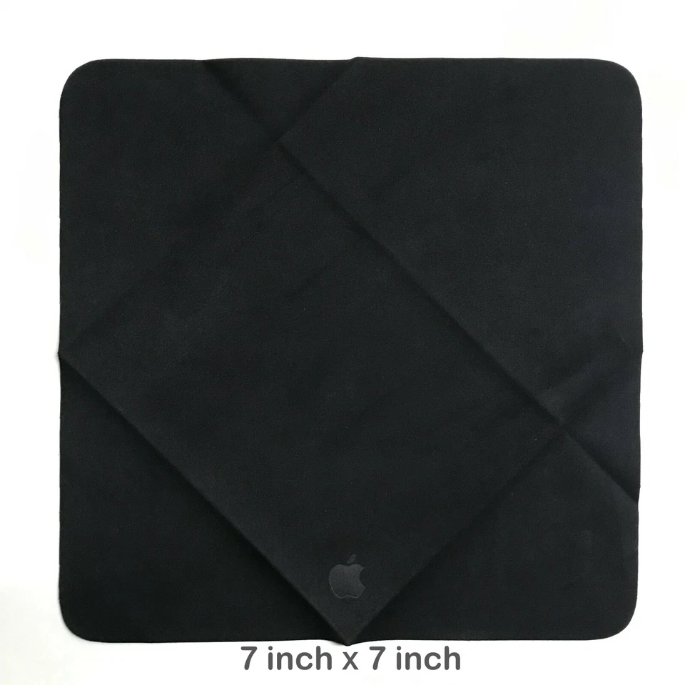 3 PIEZAS Paños de Limpieza de Microfibra Genuinos Apple 7'x7' Toallitas de Pantalla para iPad/iPhone Foto 2 de 4