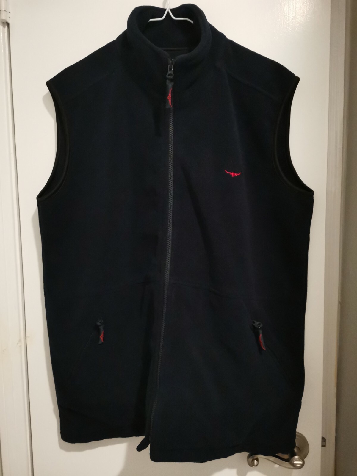 R M Williams Fleece Vest Navy large | eBay