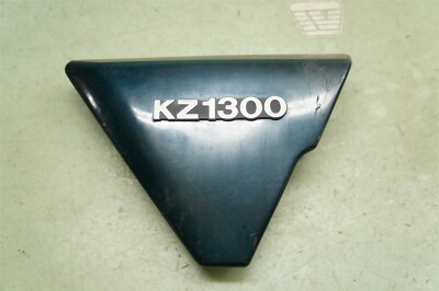 Kawasaki KZ1300 KZ 1300 Right Side Cover panel 1979 GREEN Kawasaki KZ1300 KZ 1300 Right Side Cover panel 1979 GREEN