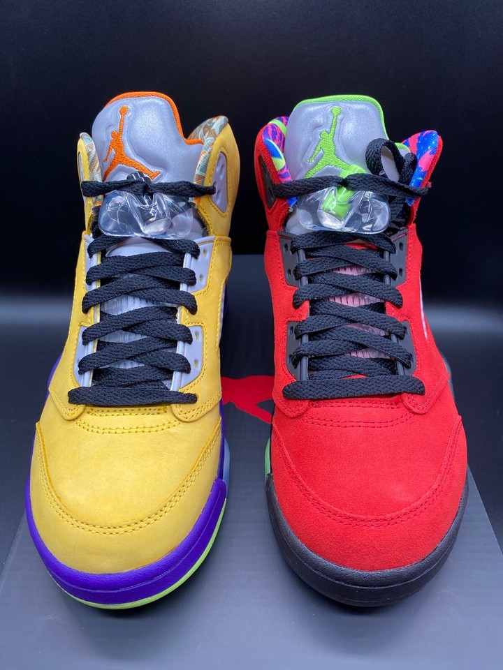 jordan yellow and red