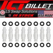 ICT Billet Dummy Mock Up Fuel Injectors Plugs LS3 Height