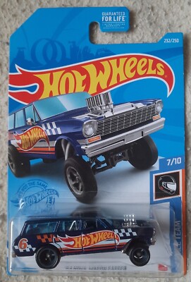 NEW 2021 Hot Wheels P CASE  '64 Nova Wagon Gasser  Super Treasure Hunt READ