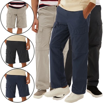 M\u0026S Mens Cargo Trekking Pants Water 
