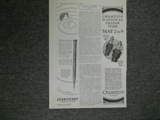 Wahl-Eversharp Magazine Ad---1926 Pencil Ad
