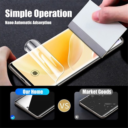 For Google Pixel 8 7 6 Pro 7A 6A Hydrogel Film HD Screen Protector Full Cover - Picture 10 of 15