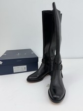 Cole Haan Womens Bk Leather Boots Size 6 B Briarcliff Extended Calf NIB /rb