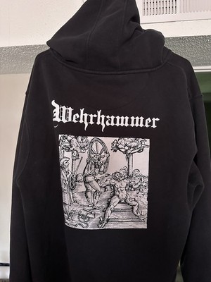 Wehrhammer Hoodie Sweatshirt 2XL Black Metal Vothana Goatmoon Der Sturmer Rare