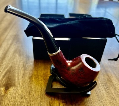 Durable High Quality Wooden Smoking Pipe With Base