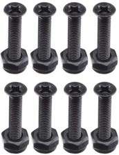Longboard Skateboards Cruiser Hardware Screws 1" 1.25" 1.5" 1.75" 2" Black Co...
