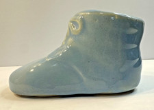 Vintage Blue Baby Bootie.